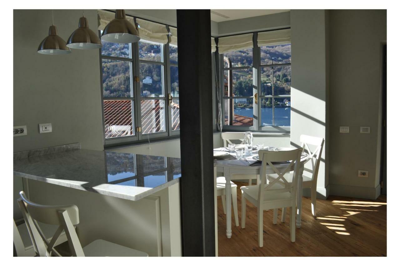 Isola Bella Apartments - Via Della Posta สเตรซา ภายนอก รูปภาพ